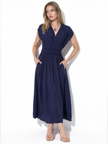 Busem Dress 'Midi' in Blue: front