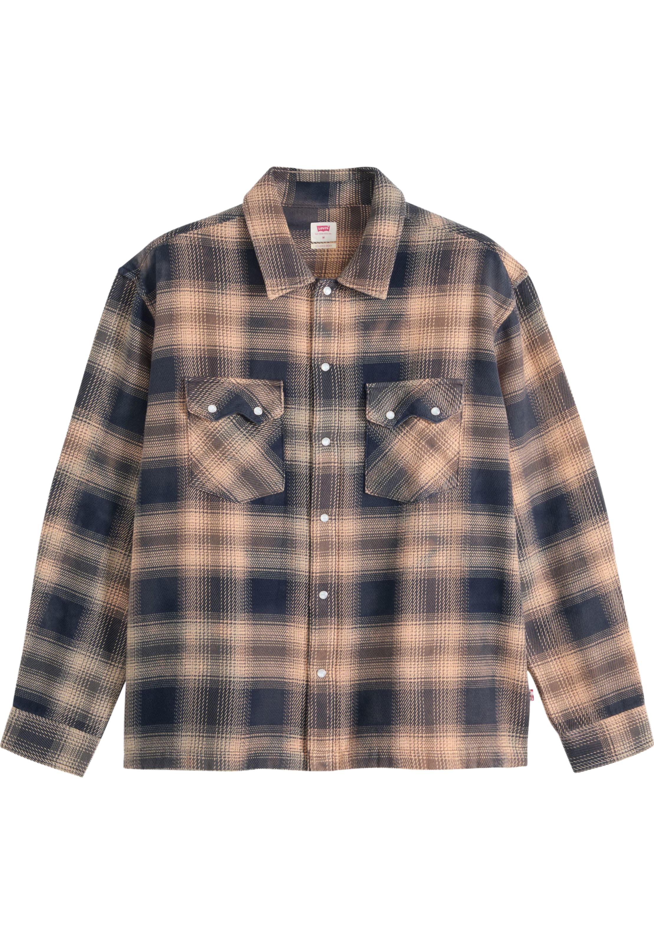 Coupe regular Chemise 'PIER 89' LEVI'S ® en marron : devant