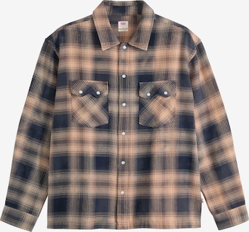 LEVI'S ®Regular Fit Košulja 'PIER 89' - smeđa boja: prednji dio