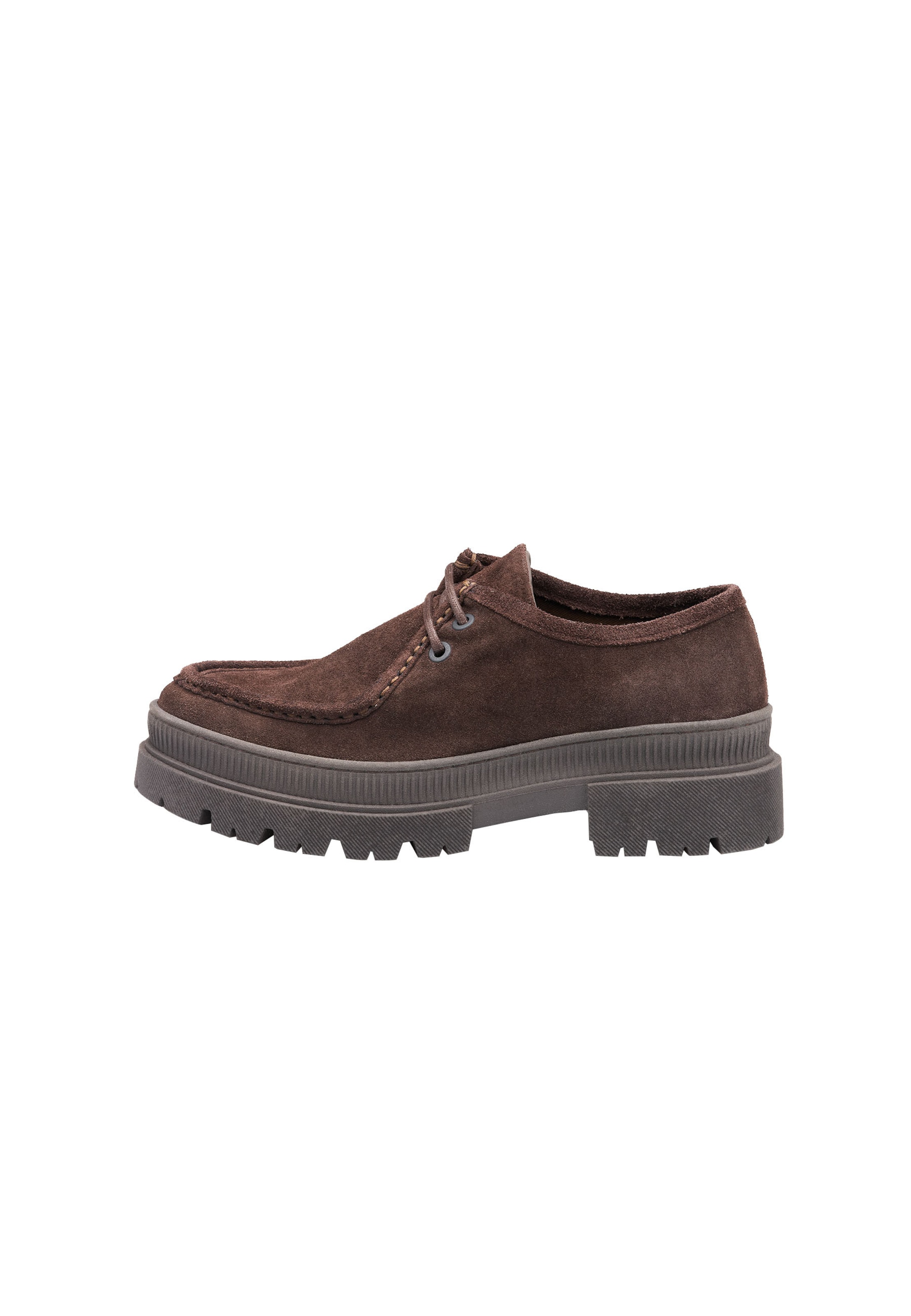 LLOYD Lace-up shoe 'Haven' in Brown: front