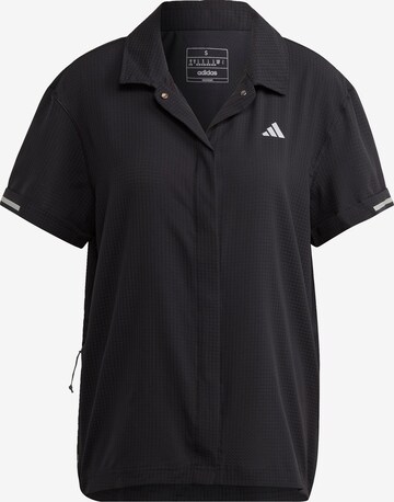 ADIDAS PERFORMANCE Functioneel shirt 'X-City' in Zwart: voorkant