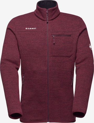 MAMMUT Funktionsfleecejacke ‘Arctic IV’ in Rot: Vorderseite