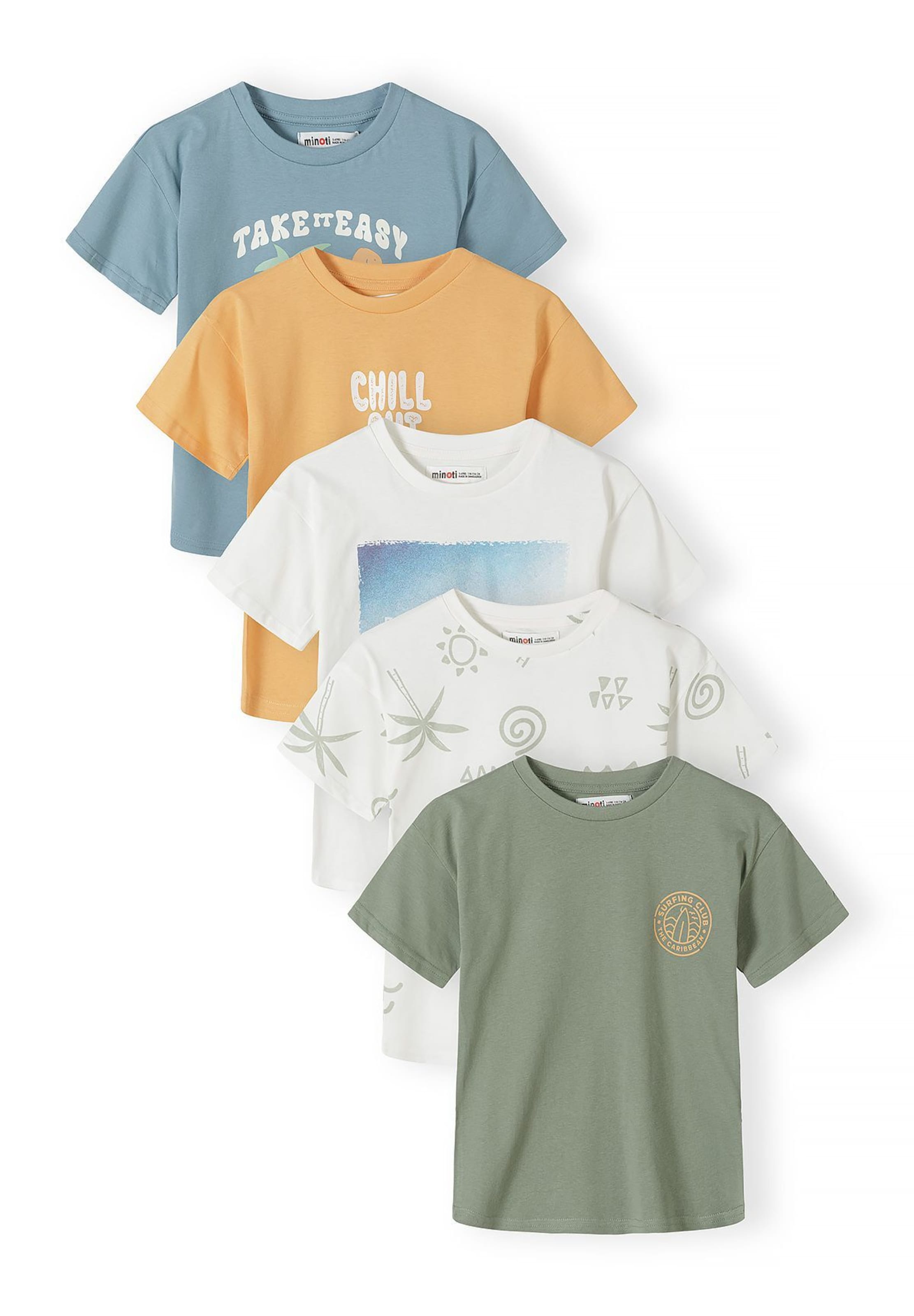 MINOTI - Camisola em azul: frente