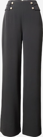 GUESS by Marciano Wide Leg Housut 'Whitney' värissä musta: etupuoli