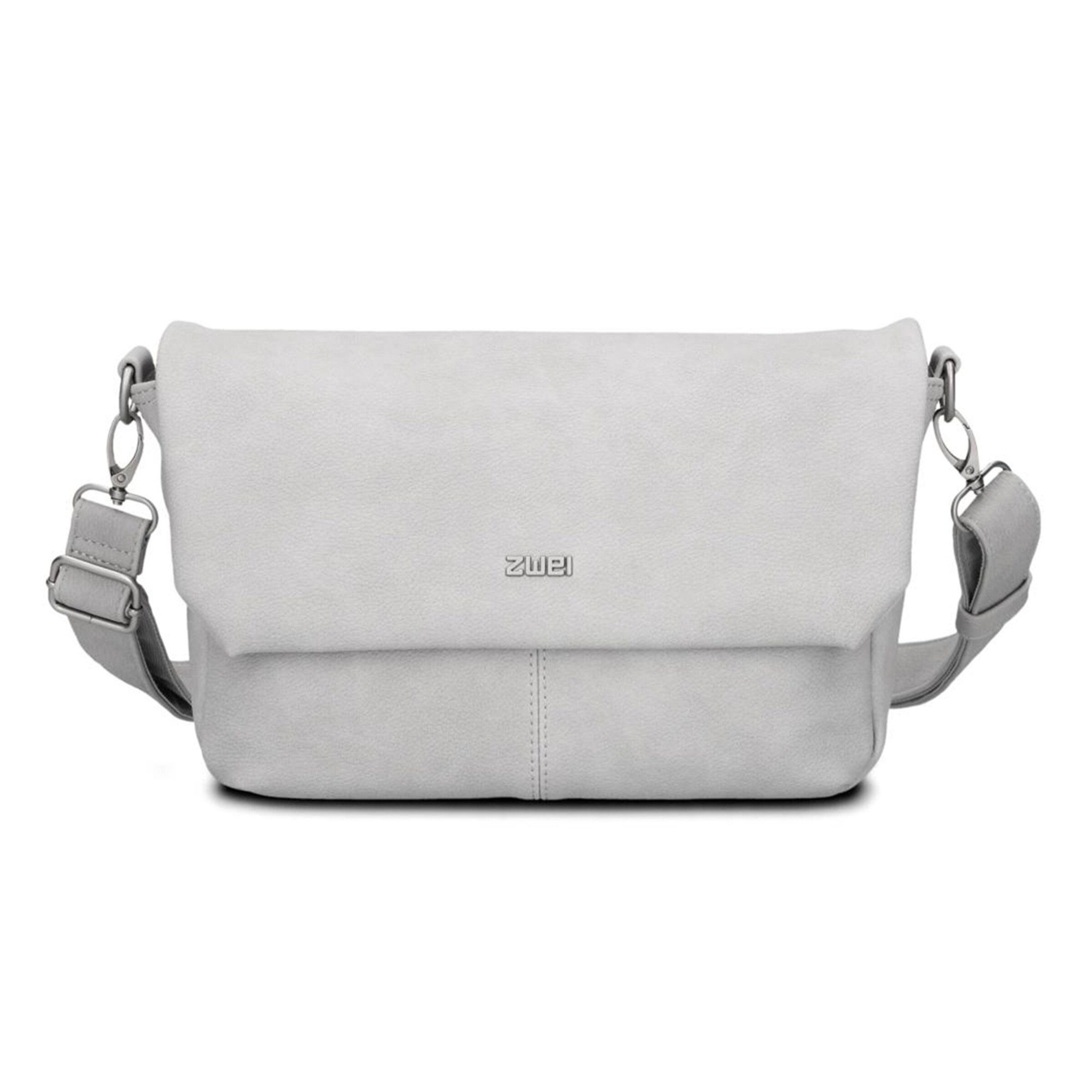 ZWEI Handbag 'Mademoiselle' in Grey: front