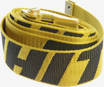 Off-White Gürtel XS-XXL in Gelb: Vorderseite