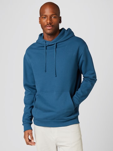 ABOUT YOU x Alvaro Soler Sweatshirt in Blue: front