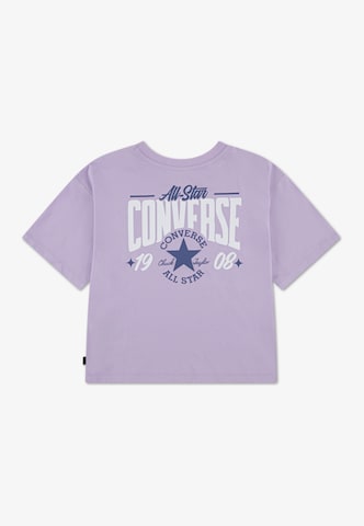 purpurinė CONVERSE Marškinėliai