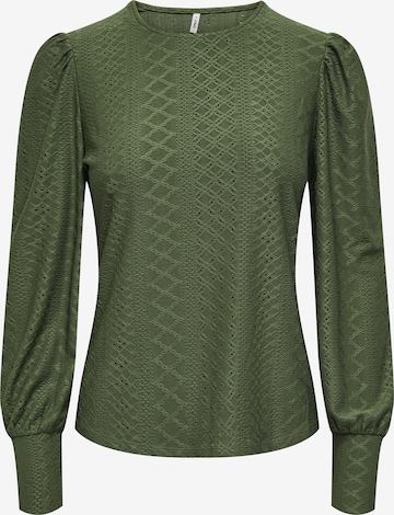 ONLY Blouse 'ONLSANDRA' in Groen: voorkant