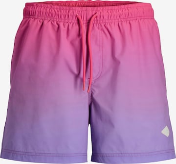JACK & JONES - Bermudas 'JPSTMAUI' en rosa: frente