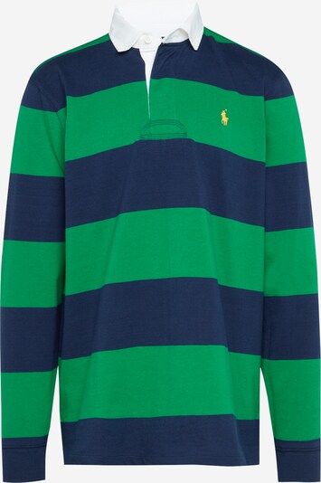 Polo Ralph Lauren T-Shirt en bleu nuit / jaune / vert, Vue avec produit