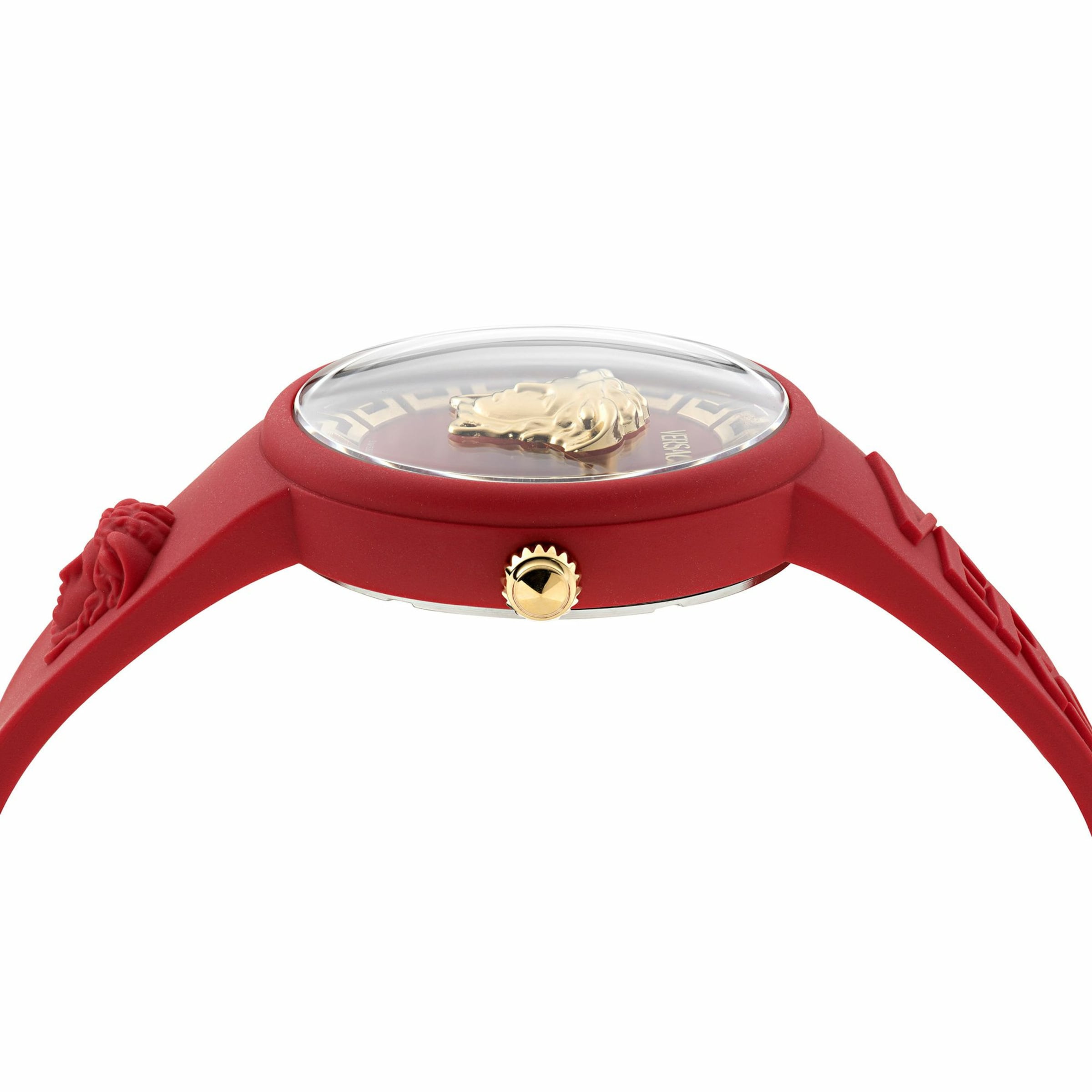 VERSACE Analoog horloge 'Medusa Pop' in Rood