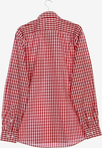 ROYAL CLASS Button Up Shirt in M in Red