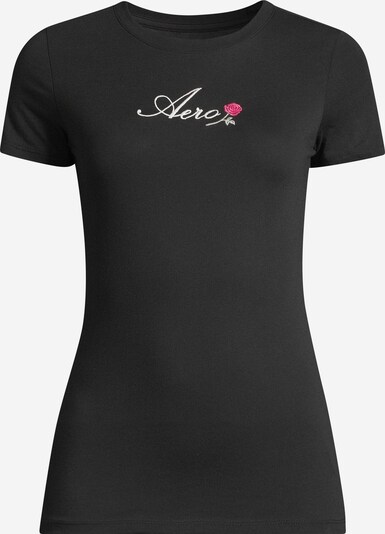 AÉROPOSTALE T-shirt 'JULY' en rose / noir / blanc, Vue avec produit