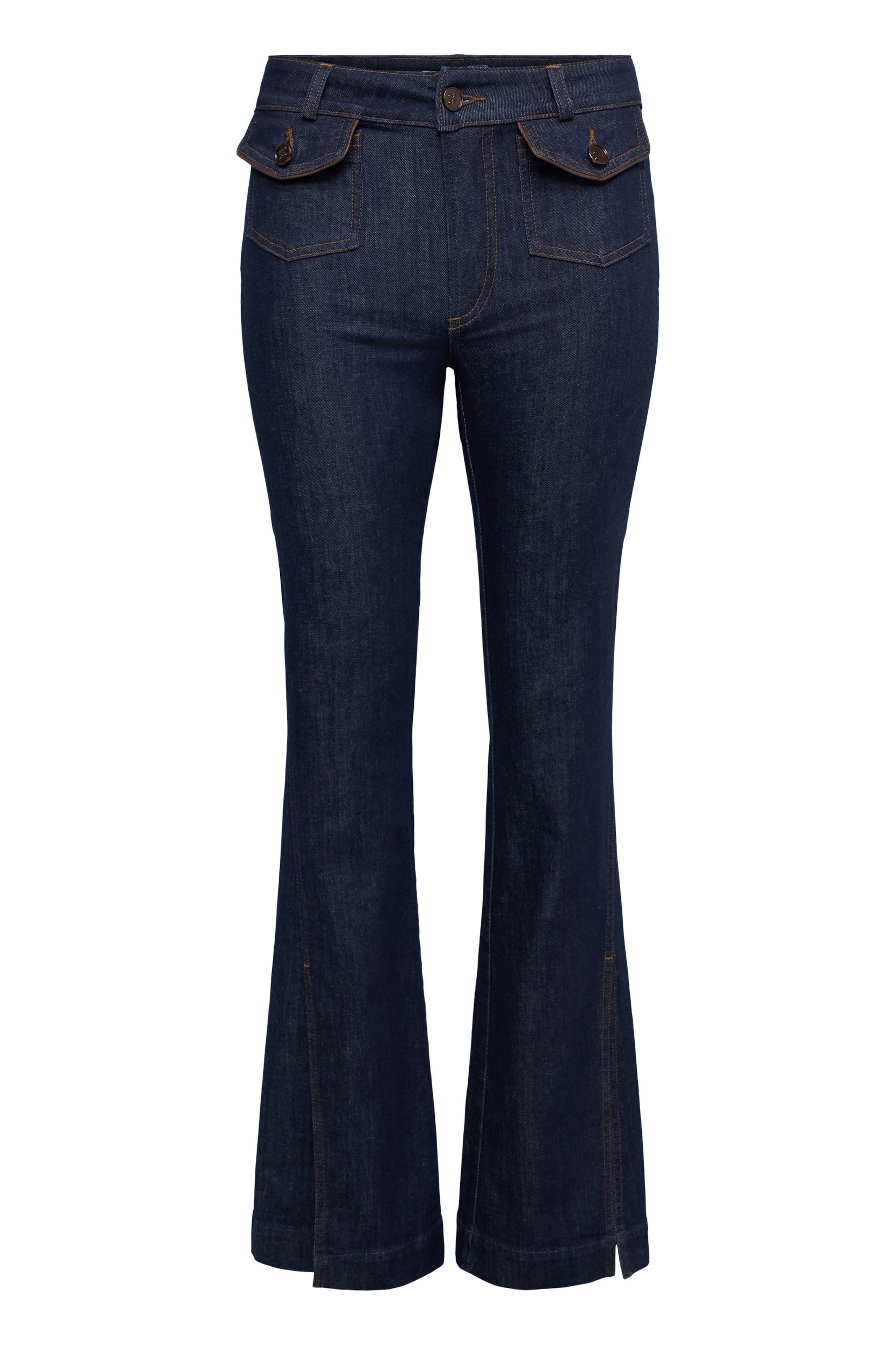 Salsa Jeans Skinny Jeans 'Destiny' in Blauw: voorkant