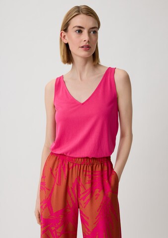 COMMA Top in Pink: front
