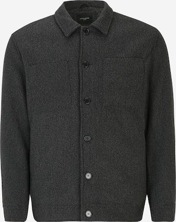 Jack & Jones Plus Демисезонная куртка в Серый: спереди