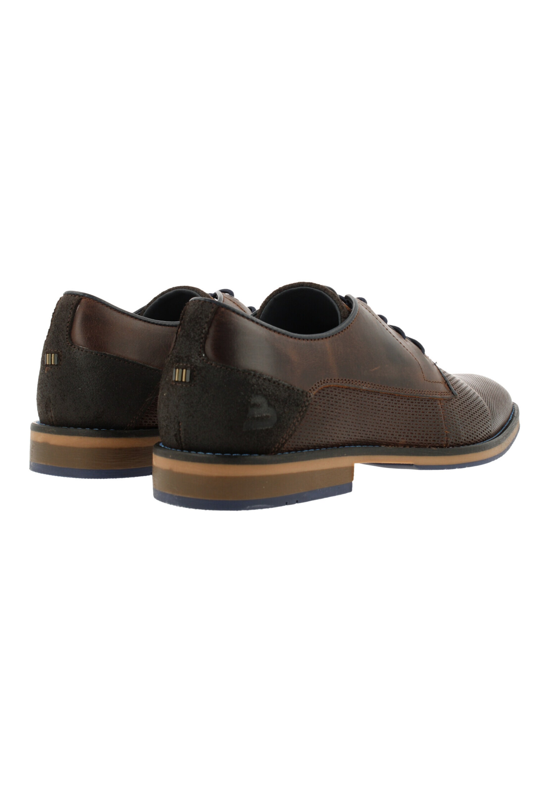 BULLBOXER Schnürschuh in Braun