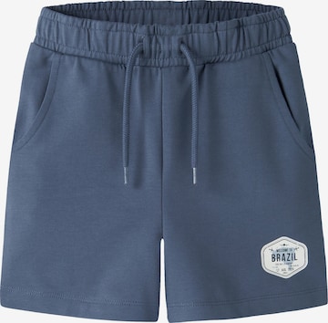 NAME IT - regular Pantalón en azul: frente