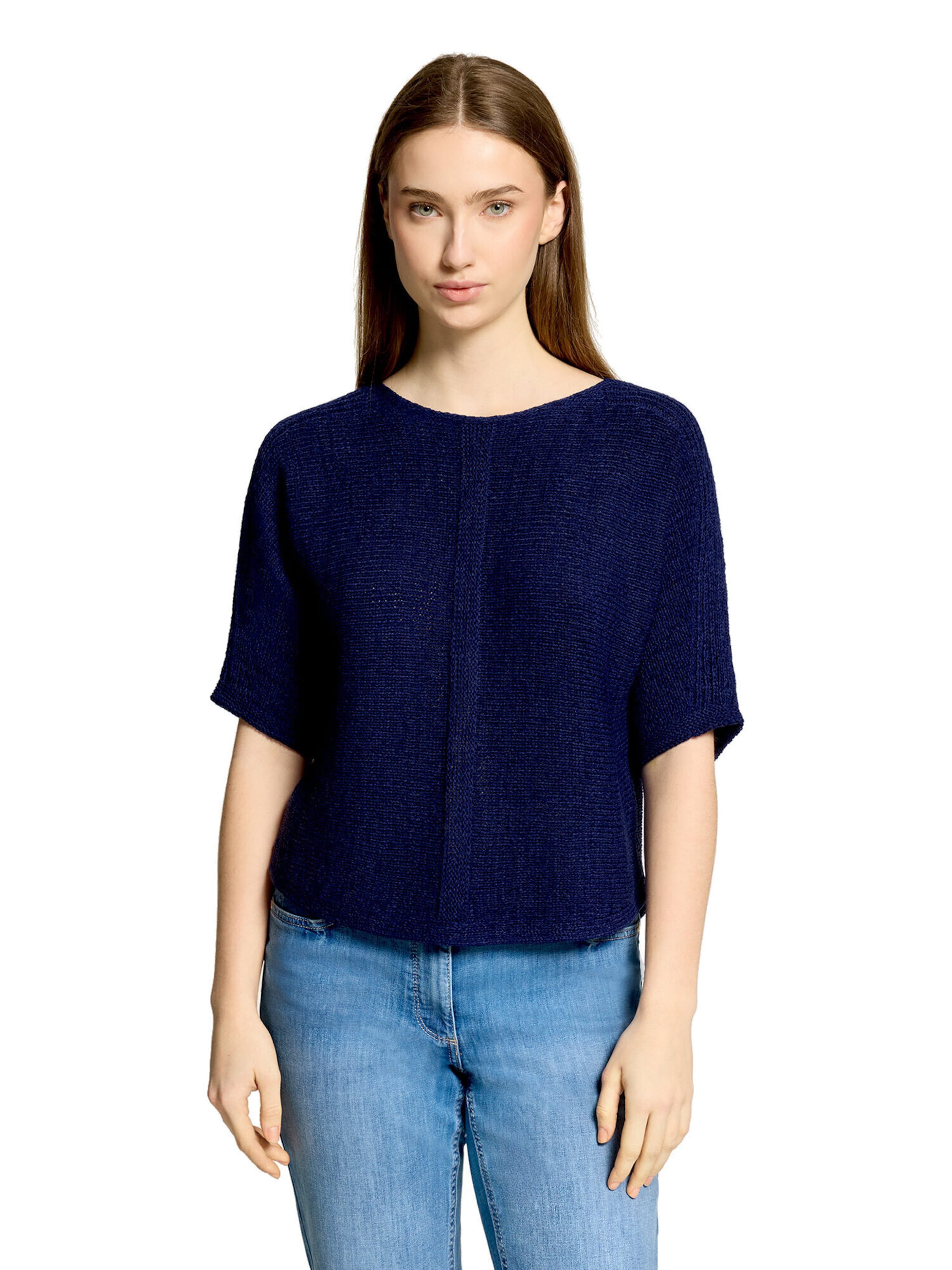 Pull-over Betty Barclay en bleu : devant