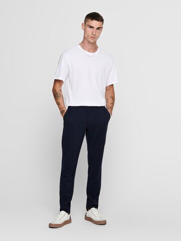 Only & Sons Skinny Chino Pants 'Mark' in Grey