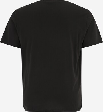 Jack & Jones Plus T-shirt i svart