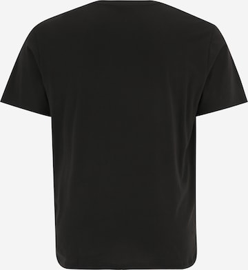 Jack & Jones Plus T-Shirt in Schwarz