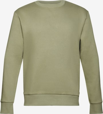 Sweat-shirt ESPRIT en vert : devant