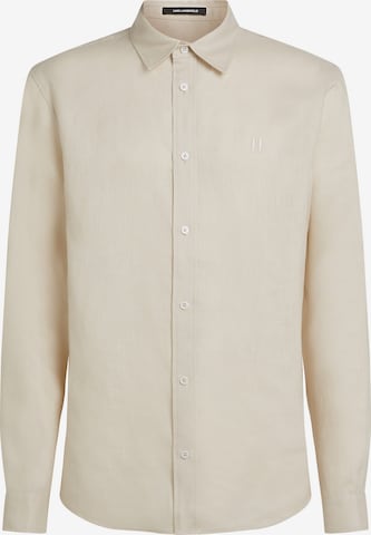 Karl Lagerfeld Regular Fit Paita värissä beige: etupuoli