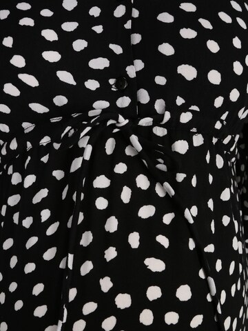 Robe-chemise 'NYA' Pieces Maternity en noir