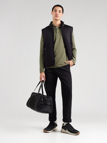 BOSS Poloshirt 'Plisy' in Grün