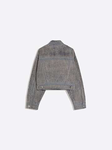 Bershka Between-season jacket in Blue