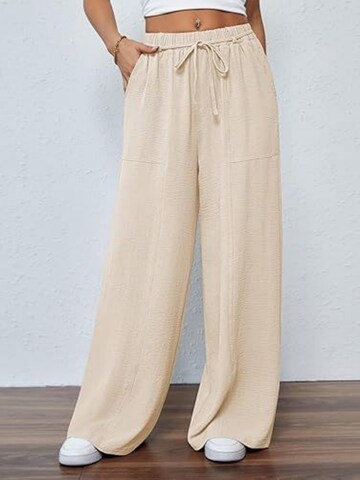 Yesfashion Loose fit Pants in Orange: front