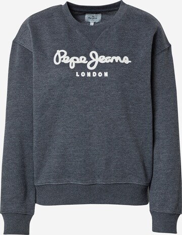 Pepe Jeans Sweatshirt 'Nanette' in Zwart: voorkant