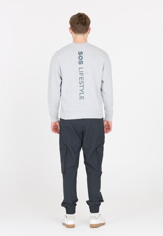 SOS Sweatshirt 'Bovec' in Grijs