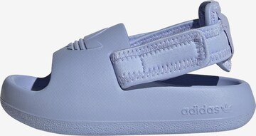 ADIDAS ORIGINALS Open schoenen 'ADIFOM ADILETTE' in Lila: voorkant