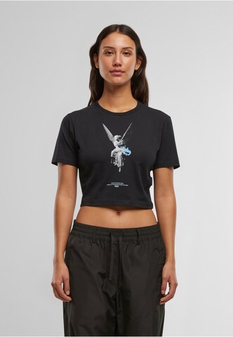 Pequs Tričko 'Fallen Angle' – černá