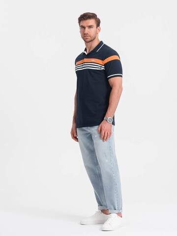 Ombre Shirt in Blauw