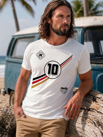 Neverless Shirt 'Number 10' in White