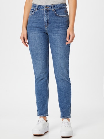 NU-IN Slimfit Jeans in Blauw: voorkant
