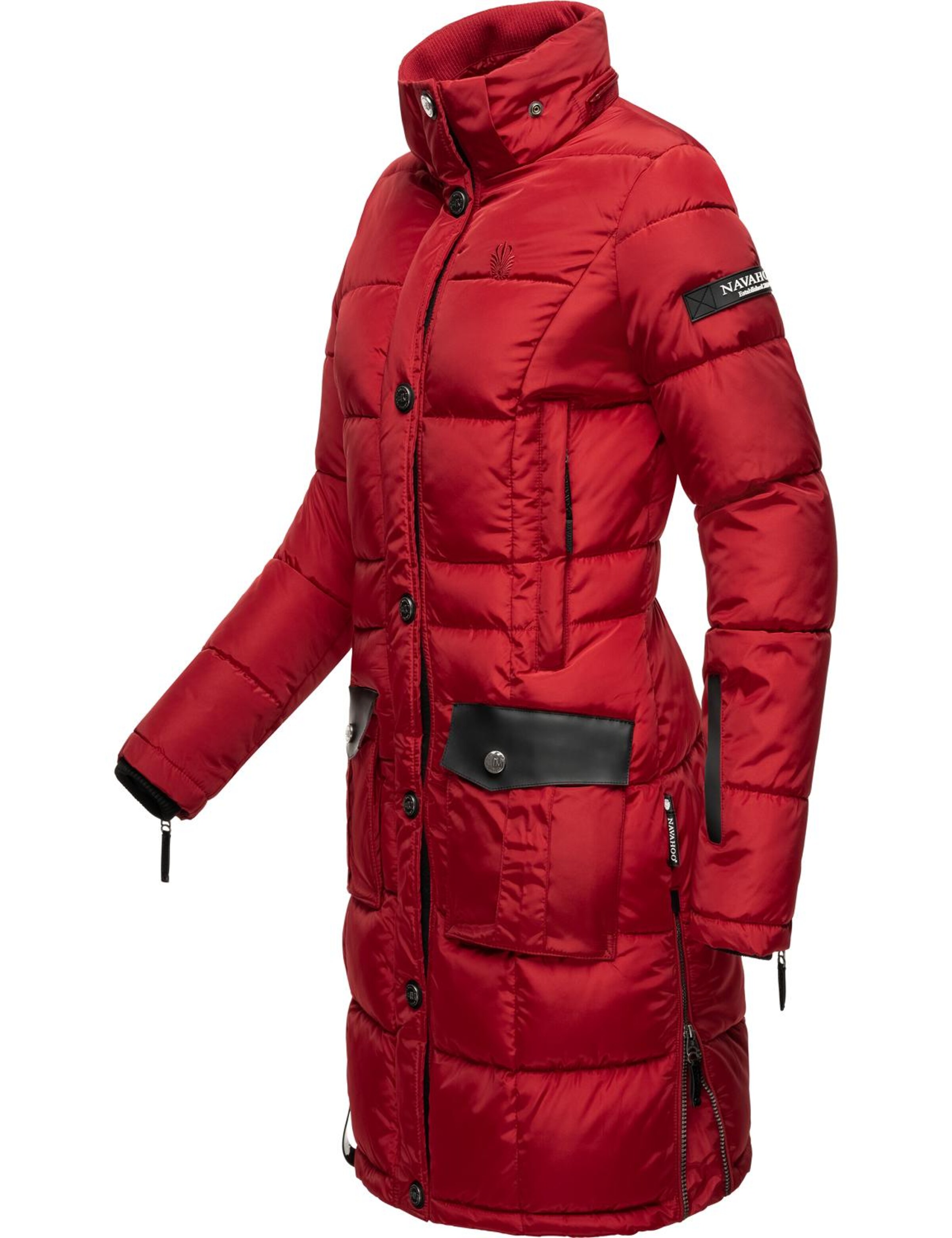 NAVAHOO Winter coat 'Sinja' in Red