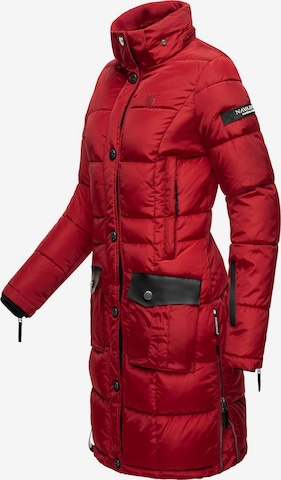 NAVAHOO Χειμερινό παλτό 'Sinja' σε κόκκινο