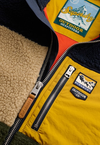Superdry & Co Fleecejacke in Blau