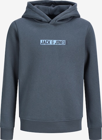 Jack & Jones Junior - Sweatshirt 'JJMUNK' em cinzento: frente