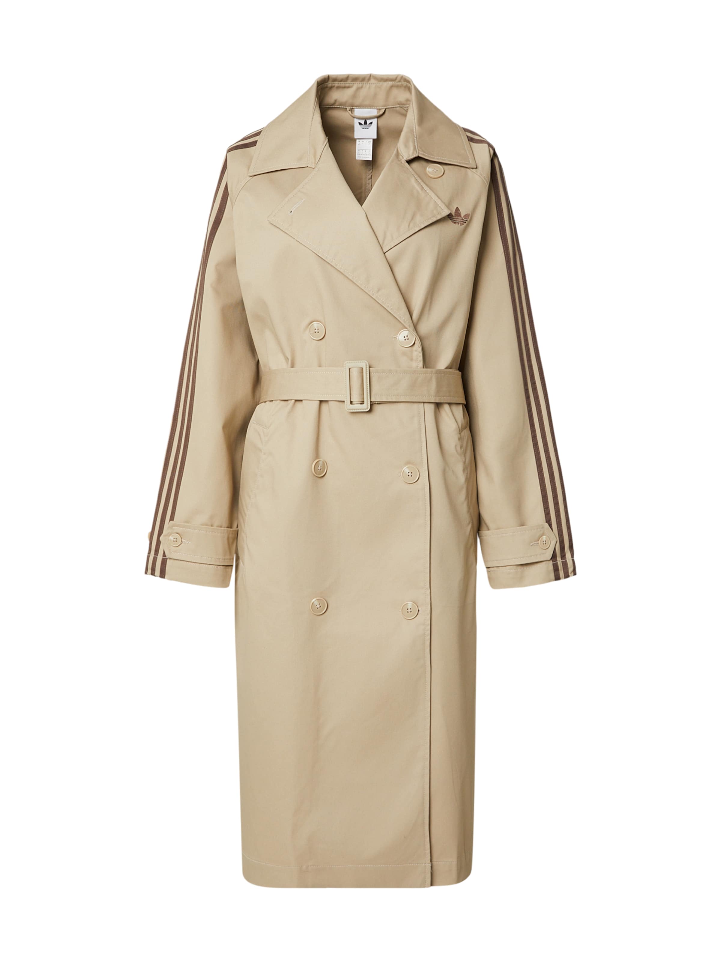 ADIDAS ORIGINALS Tussenmantel in Beige: voorkant