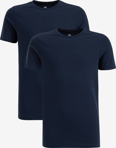 WE Fashion Shirt in dunkelblau, Produktansicht