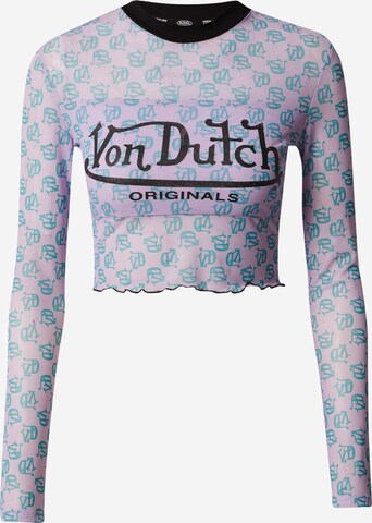 Von Dutch Originals Tričko 'AKELA' – pink: přední strana