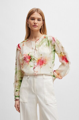 BOSS Blouse ' Bacrina ' in Mixed colors: front