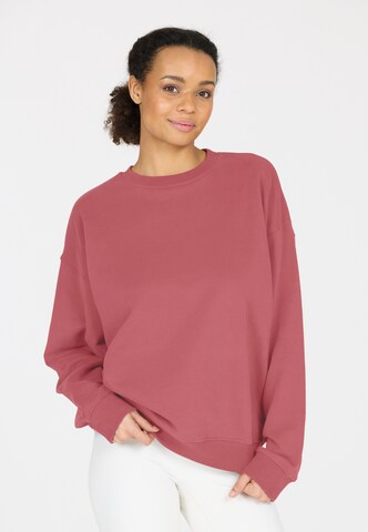 Athlecia Sports sweatshirt 'Cabell' in Red: front
