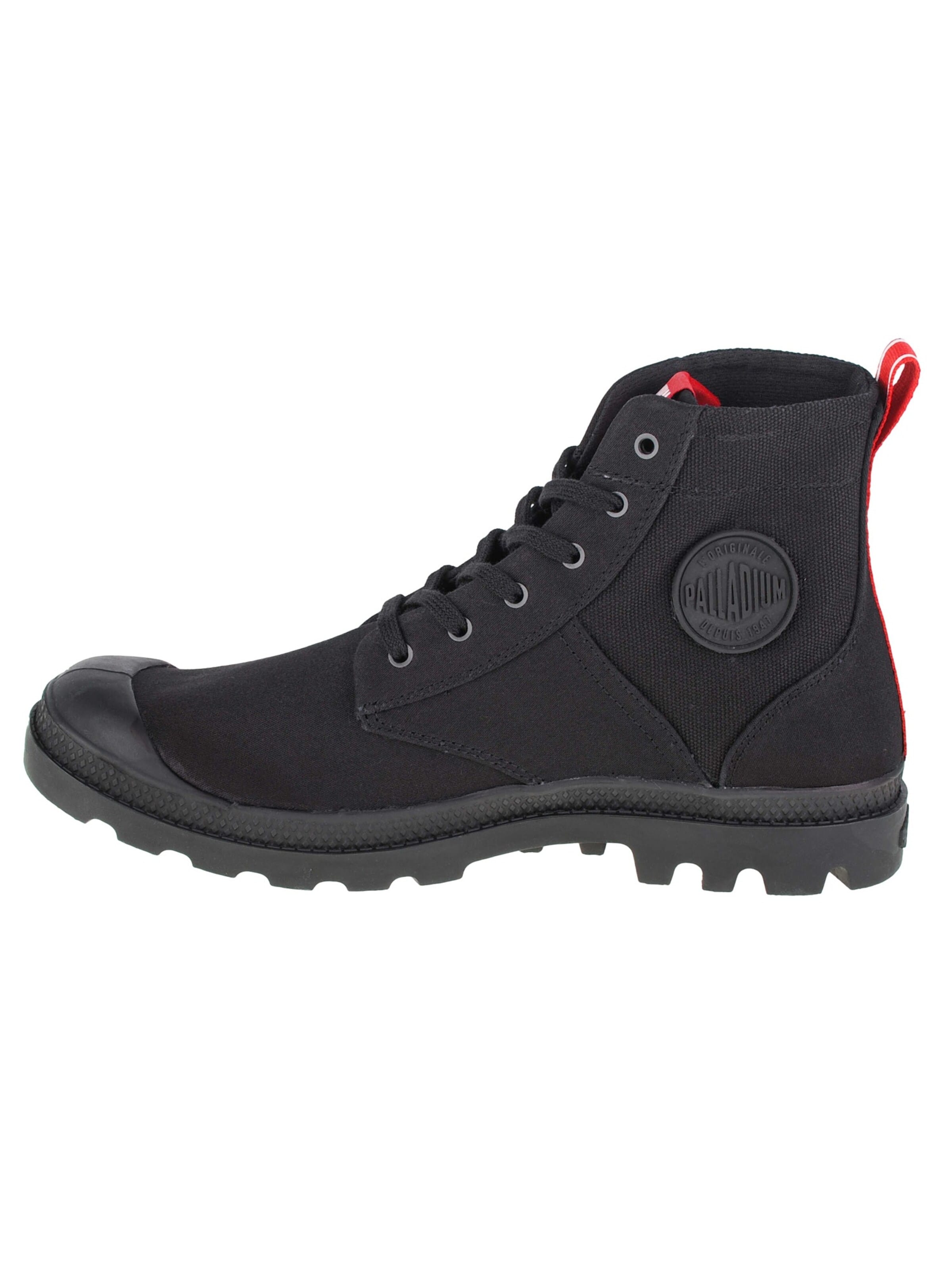 Palladium High-top trainers 'Pampa Hi Army' in Black: front